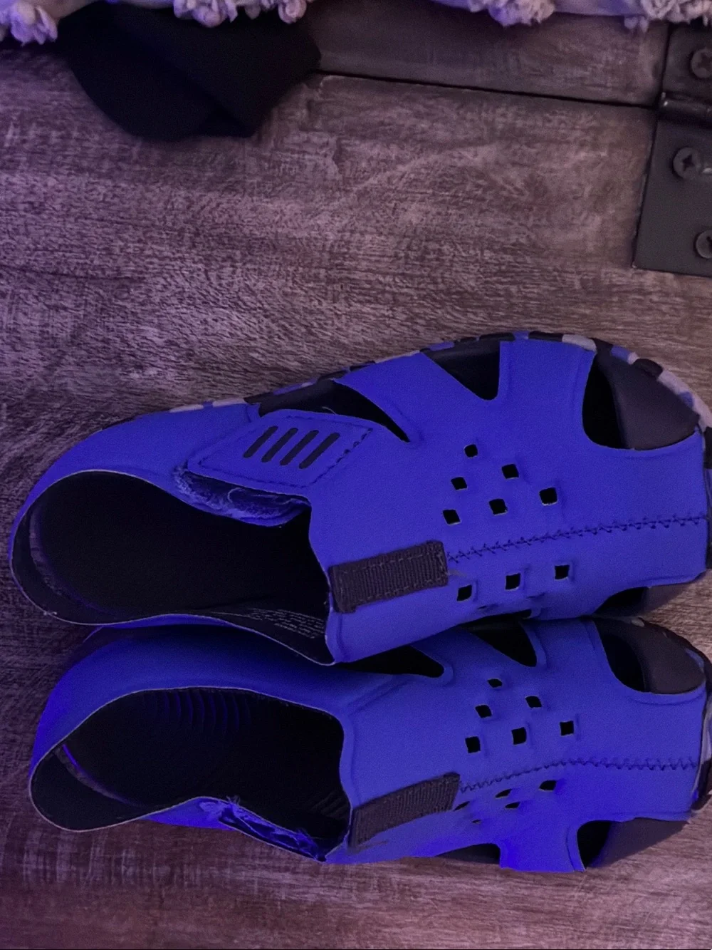 Puma Kids' Blue Water Shoes with Easy Slip-On Design